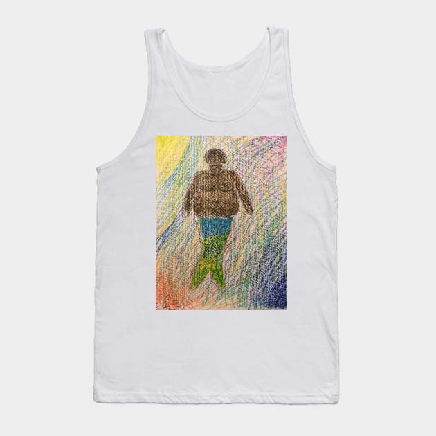 Merman Tank Top by Artwithouttalent